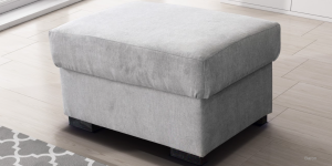 Plush Storage Footstool