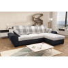 Monza Right Corner Sofa Bed Brown