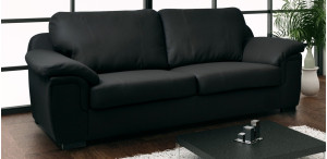 Glow 3 Seater Black