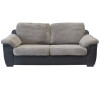Glow 3 Seater Sofa Grey Black