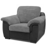 Glow Corner Sofa Grey Black