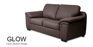 Glow 2 Seater Brown