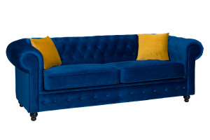 Newport 3 Seater Sofa Marine Plush