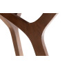 Huxley Round Table with Real Walnut Veneer