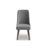Huxley Chenille Velvet  Dining Chair - Dusk Grey