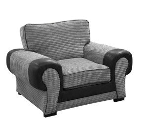Jocelyn Armchair Grey Black