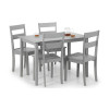 Kobe Dining Table - Lunar Grey Lacquer