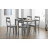 Kobe Dining Chair - Lunar Grey Lacquer