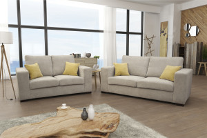 Layla 3+2 Seater Cream