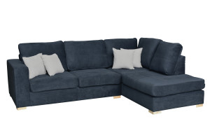 Layla Corner Sofa RHC Navy