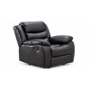 Lazy-B Black Armchair Recliner