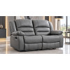 Lazy-B 2 Seater Recliner Grey
