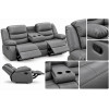 Lazy-B 3+2 Seater Recliner Grey