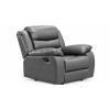 Lazy-B Grey Armchair Recliner
