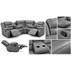 Lazy-B Corner Recliner Grey