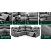Lazy-B Corner Recliner Black