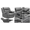 Lazy-B Grey Armchair Recliner