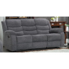 Lazy-B Fabric Corner Recliner Grey