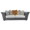 Lola 2 Seater Grey Check
