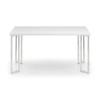 Manhattan White High Gloss Dining Table