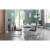 Manhattan White High Gloss Dining Table