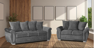 Neveda 3+2 Seater Sofa Graphite