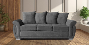 Neveda 3 Seater Sofa Graphite