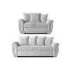 Neveda 3+2 Seater Sofa Silver
