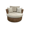 Montana 2 Seater Oatmeal Formal Back