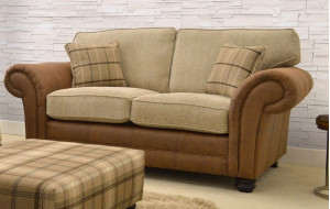 Montana 2 Seater Oatmeal Formal Back