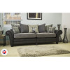 Montana 3 Seater Grey Formal Back