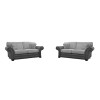 Montana 4 Seater Grey Formal Back