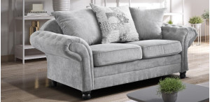 Nicole 2 Seater Silver