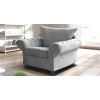 Nicole Corner Group Sofa Silver