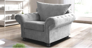 Nicole Armchair Silver