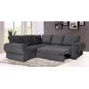 Knightbridge Full Corner Sofa Bed Graphite