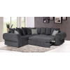 Knightbridge Scatter Corner Sofa Bed Graphite