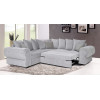 Knightbridge Scatter Corner Sofa Bed Silver