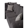 Knightbridge Full Corner Sofa Bed Graphite