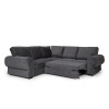 Knightbridge Full Corner Sofa Bed Graphite