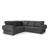 Knightbridge Full Corner Sofa Bed Graphite