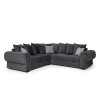 Knightbridge Scatter Corner Sofa Bed Graphite