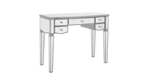 Elysee 5 Drawer Dressing Table