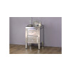 Italia 2 Drawer Bedside Cabinet