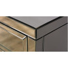 Italia 3 Drawer Bedside Cabinet