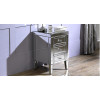 Italia 3 Drawer Bedside Cabinet