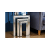 Italia Mirrored Nest of Tables Trio