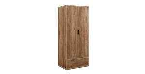 Stockwell 2 Door + 1 Drawer Wardrobe