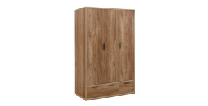 Stockwell 3 Door + 2 Drawer Wardrobe