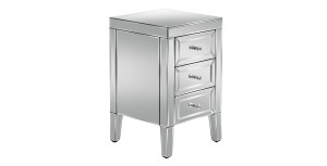 Valencia 3 Drawer Bedside